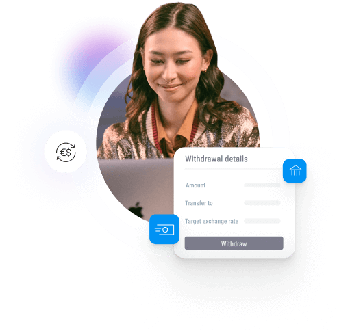 Withdraw funds - target exchange rate bank withdrawals target exchange rate bank withdrawals