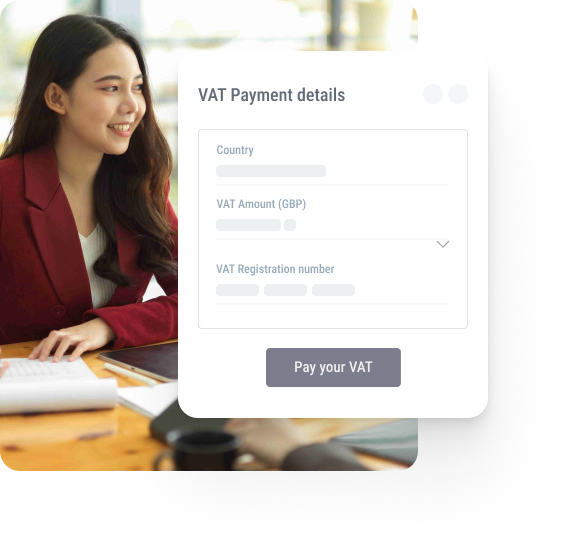 Tax form collection - vat payment details vat payment details